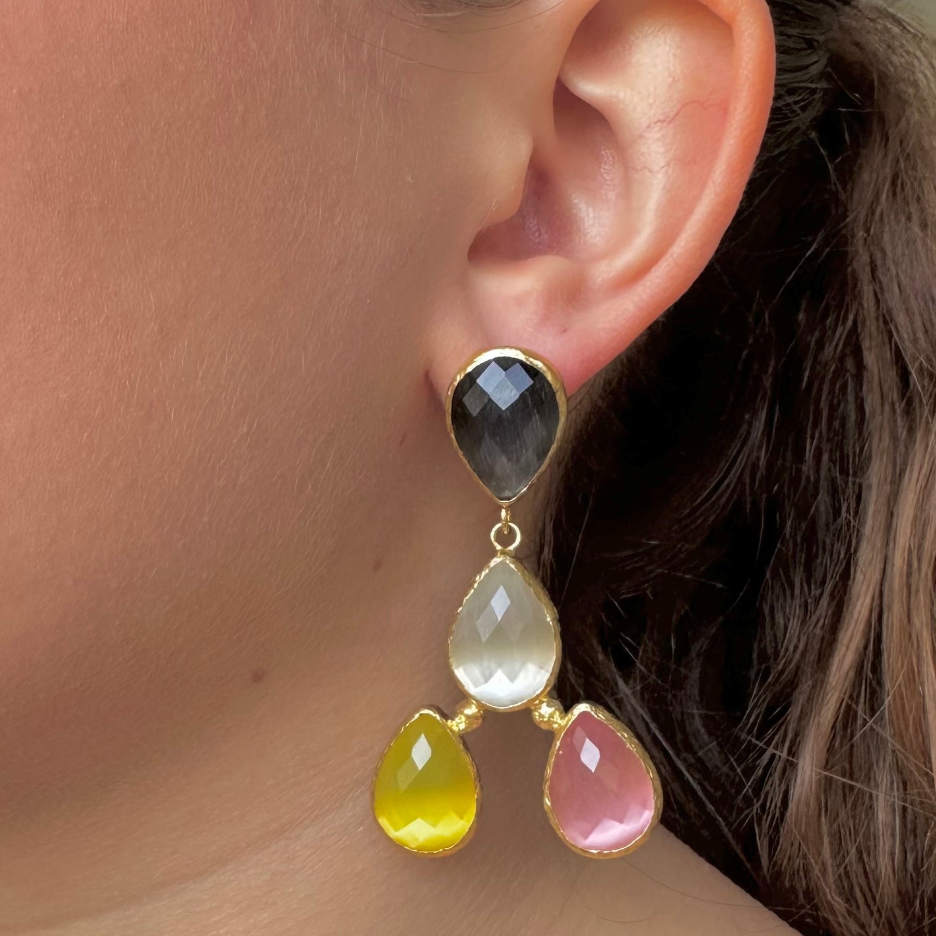 Aretes Colorines