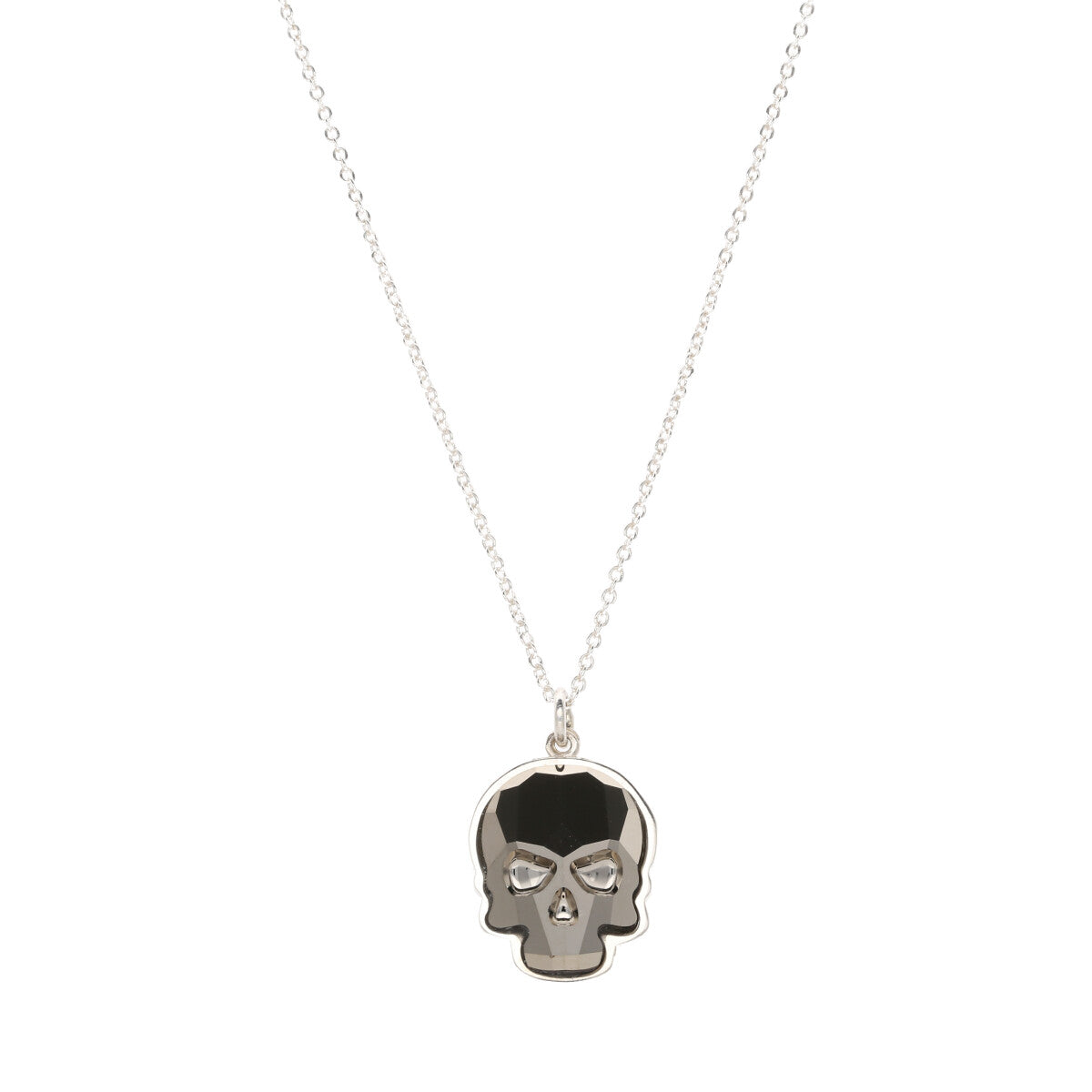 Collar Calavera SW Plateado
