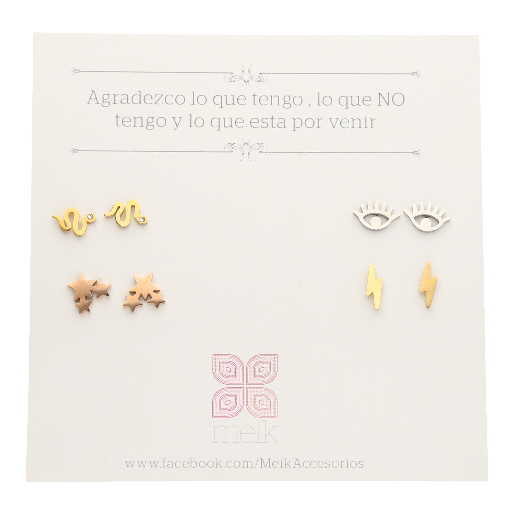 Paquete de Broqueles 4