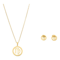 Virgo Collar y Aretes