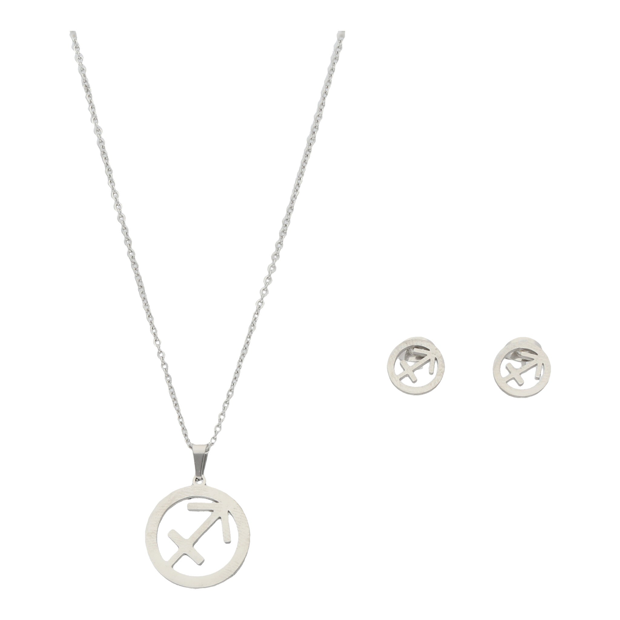 Sagitario Collar y Aretes