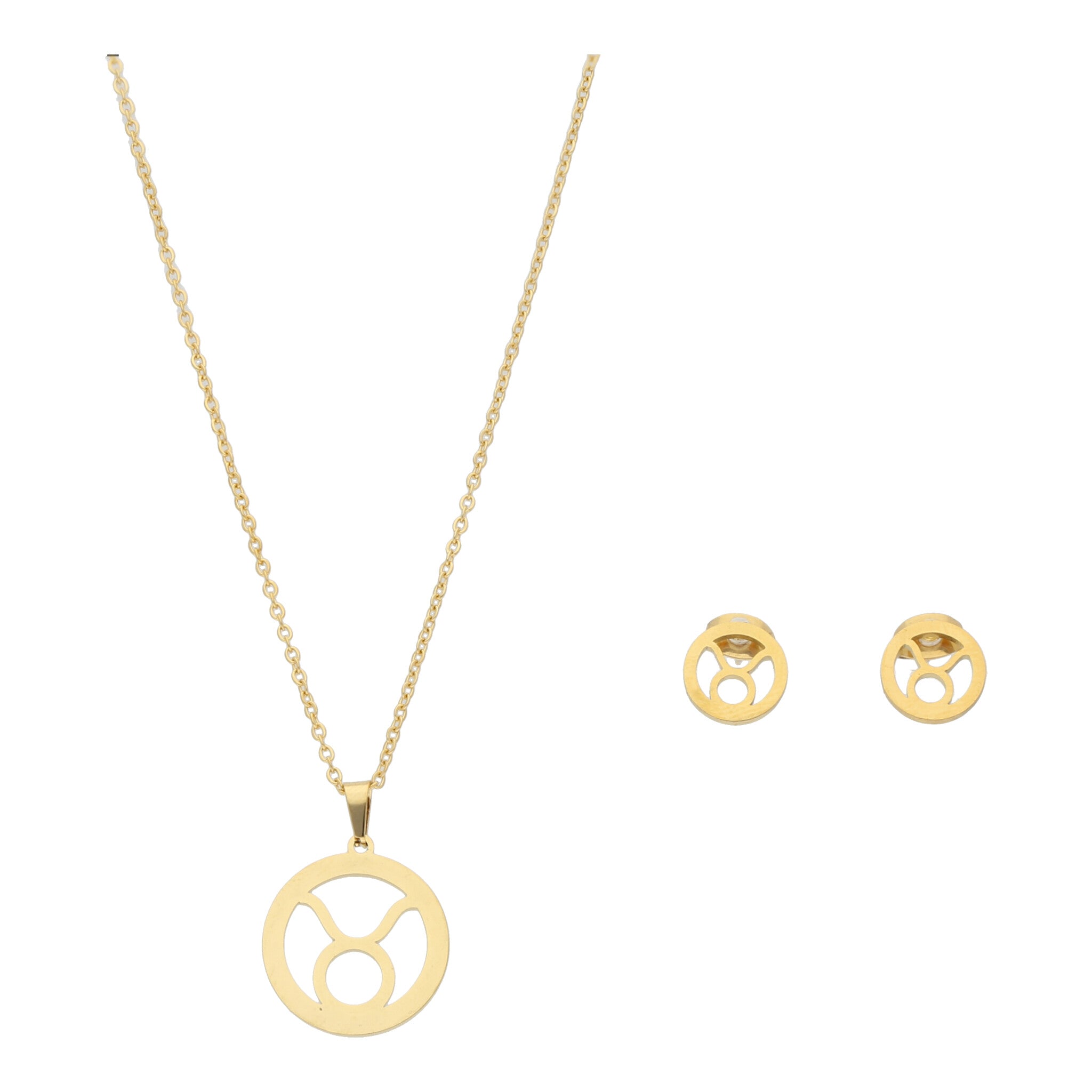 Tauro Collar y Aretes