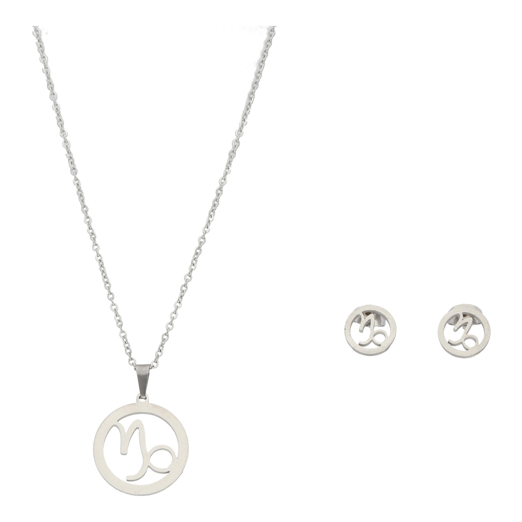 Capricornio Collar y Aretes
