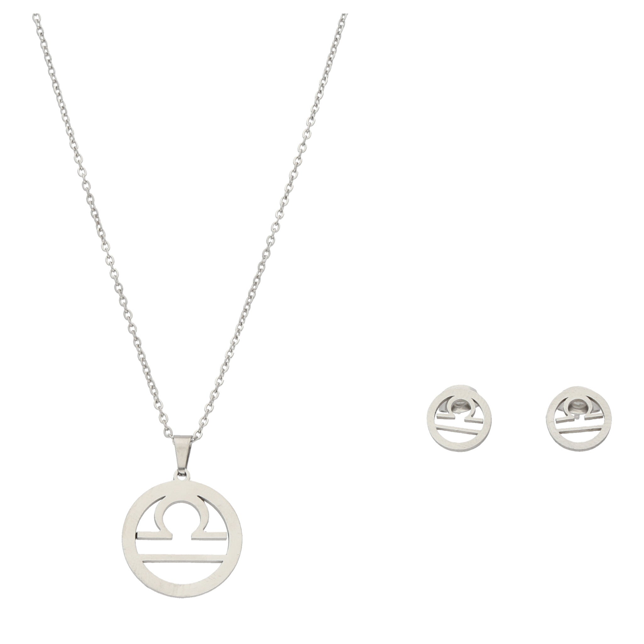 Libra Collar y Aretes