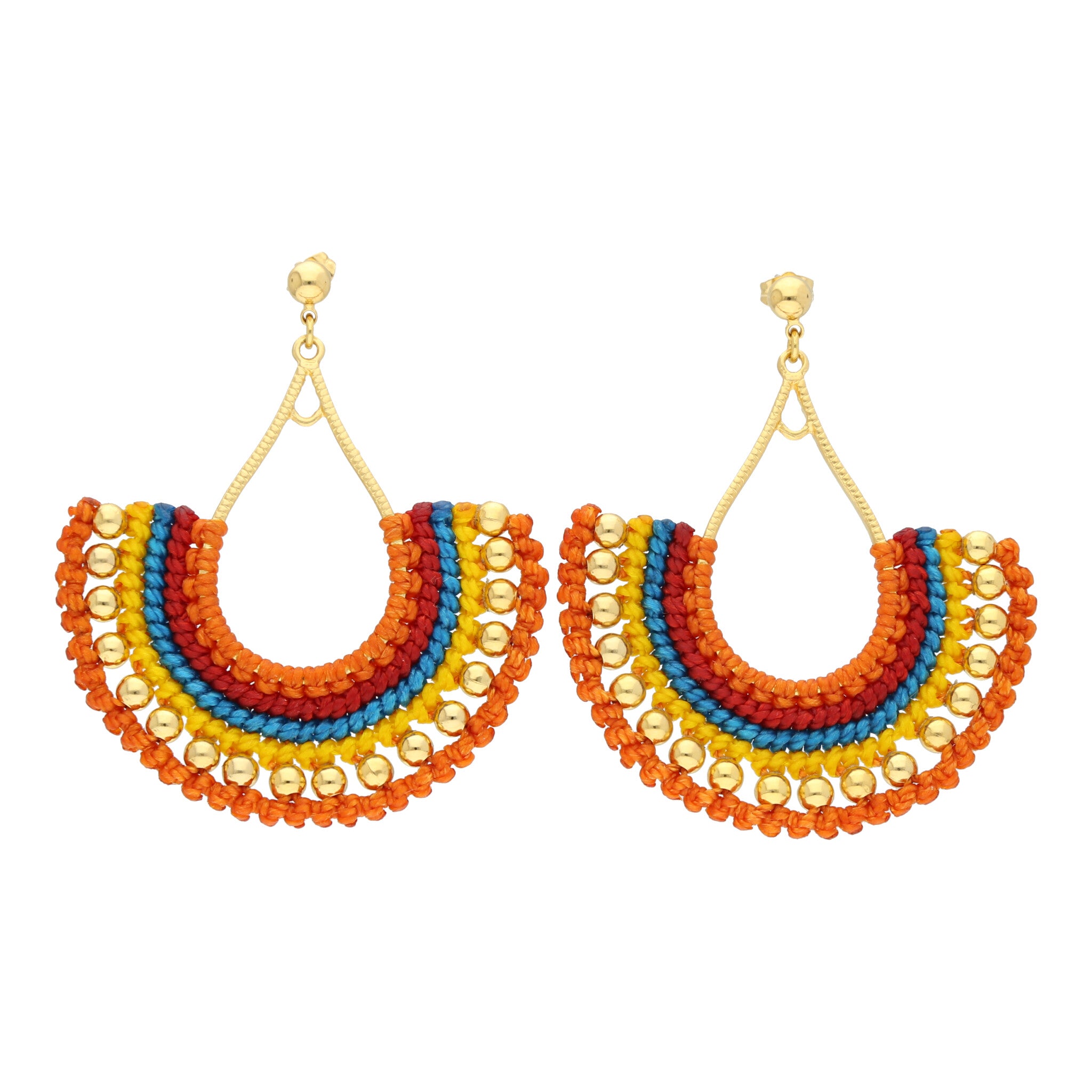 Abanicos Boho Naranja