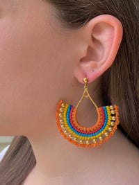 Abanicos Boho Naranja