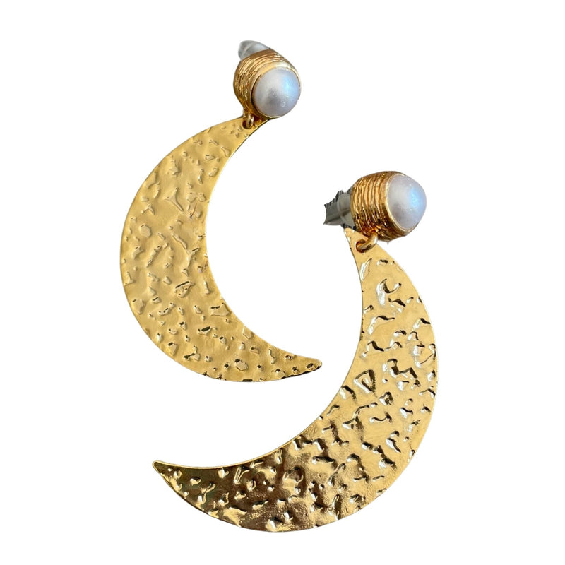 Aretes lunas