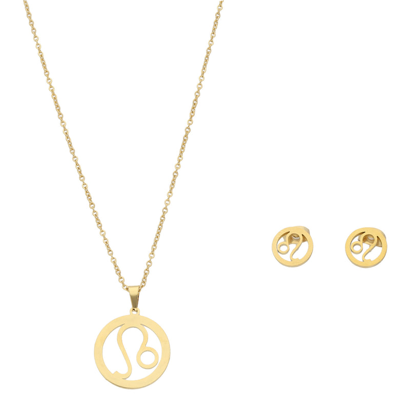 Leo Collar y Aretes