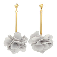 Flores Gris Claro