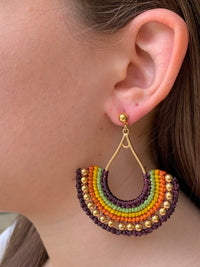 Abanicos Boho Vino