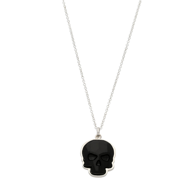 Collar Calavera SW Negro Mate